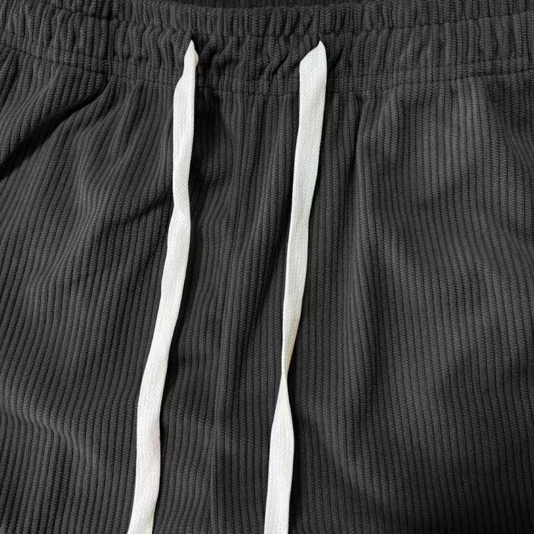 Michael Sydney men's textured shorts, front view