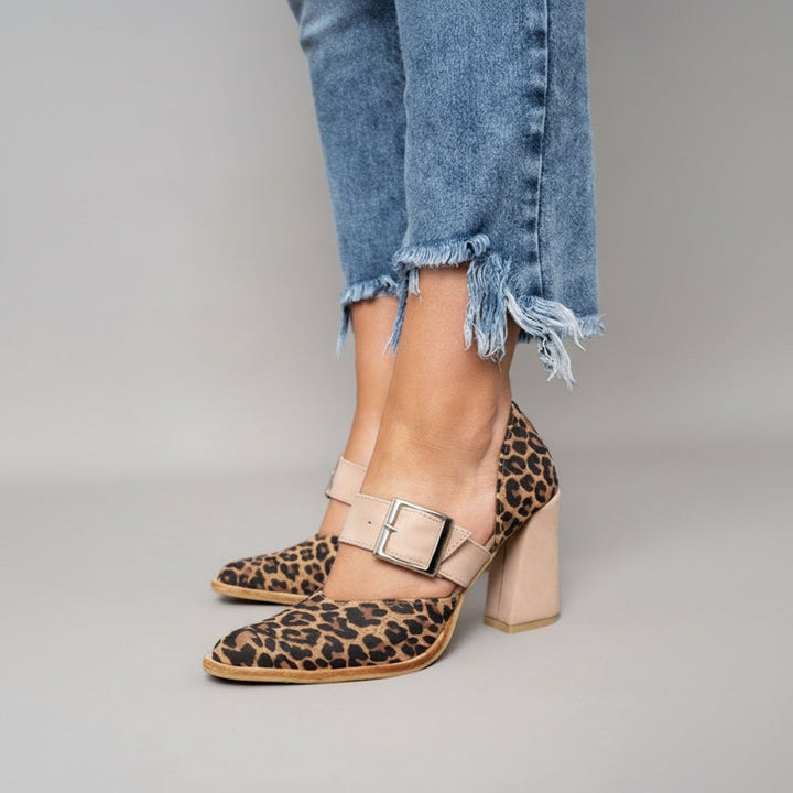 Kelly™ | Leopard Pointed Heels