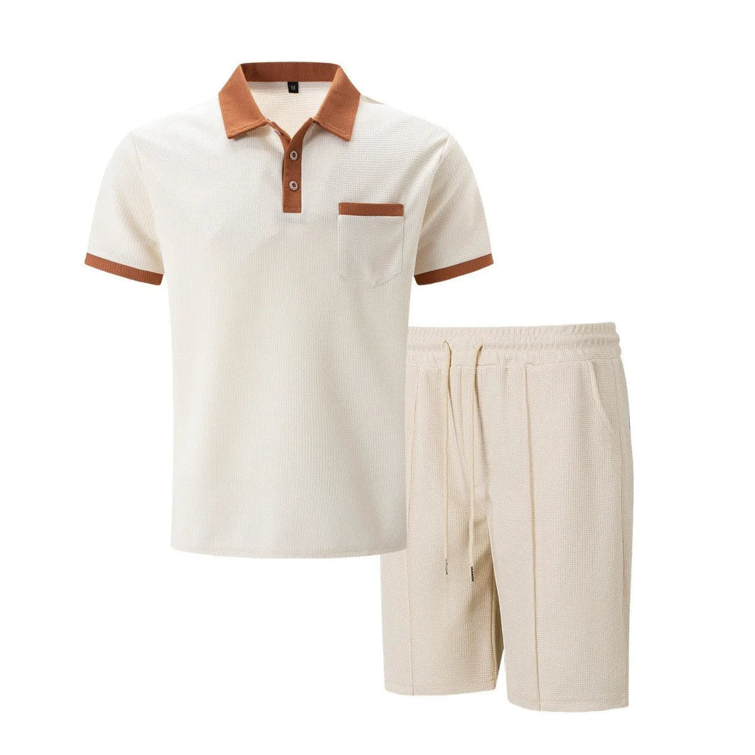 Michael Sydney men's summer set, front view