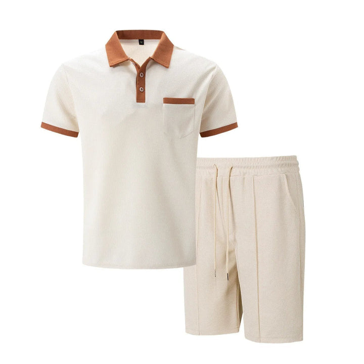 Michael Sydney men's summer set, front view