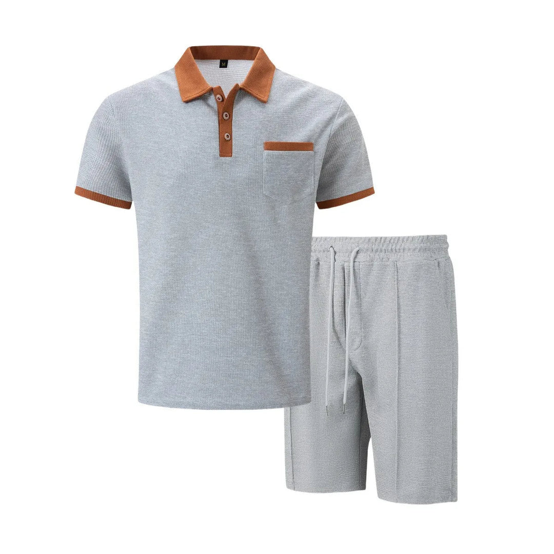 Michael Sydney men's summer set, front view