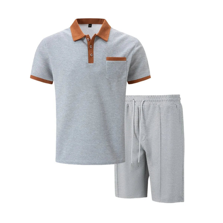 Michael Sydney men's summer set, front view
