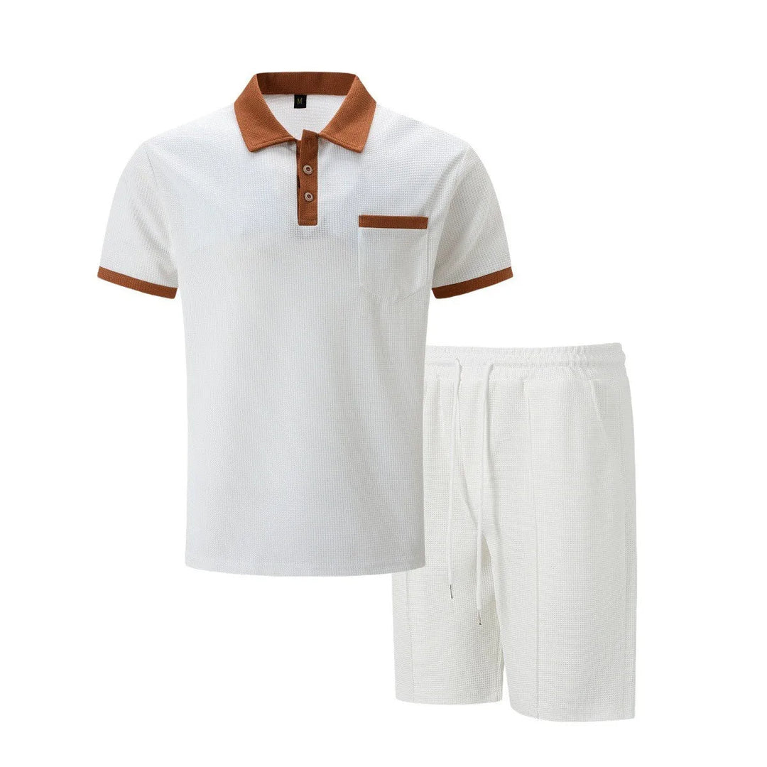 Michael Sydney men's summer set, front view