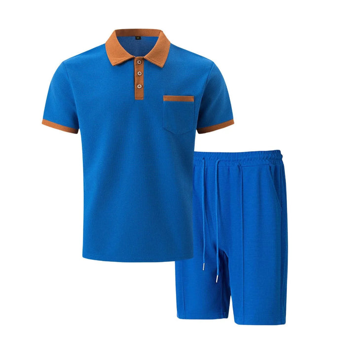 Michael Sydney men's summer set, front view