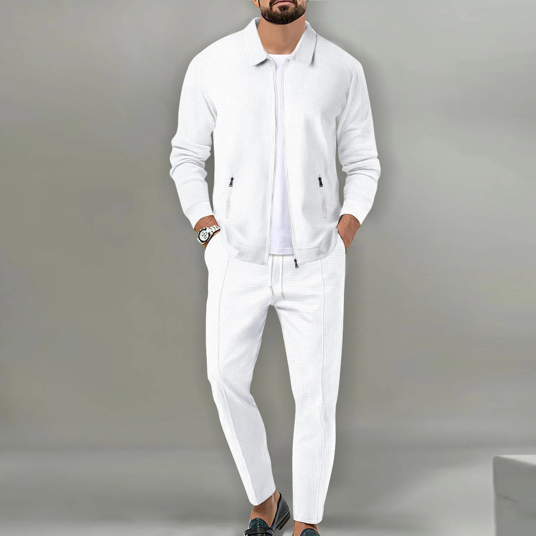 Michael Sydney men's summer set, front view