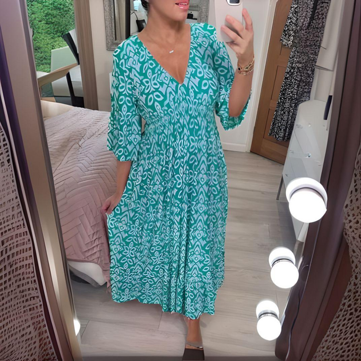 Danielle™ | Bold Print Boho Maxi