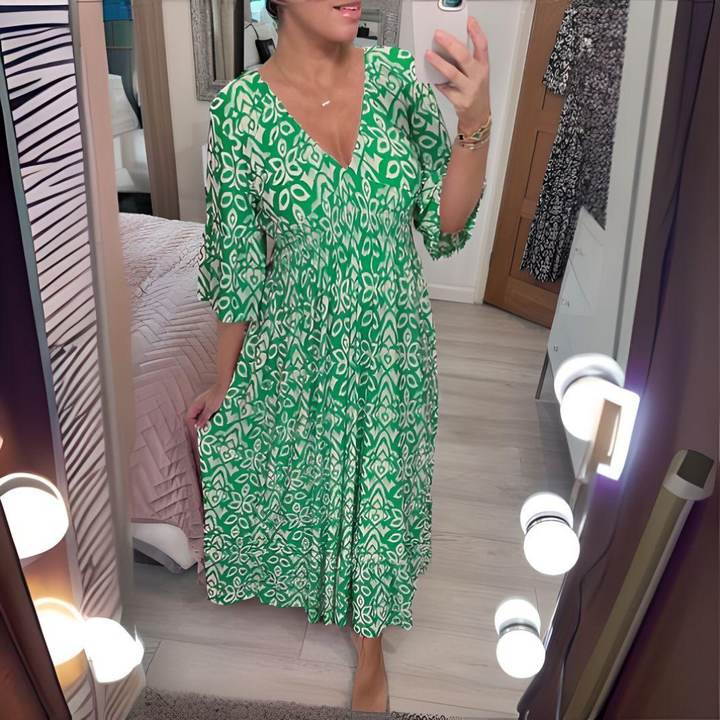 Danielle™ | Bold Print Boho Maxi
