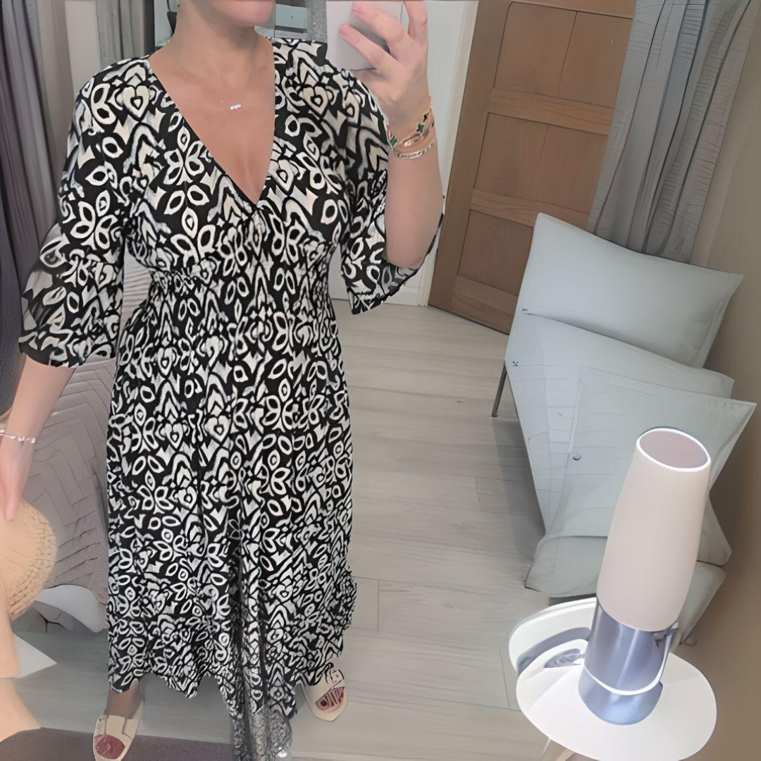 Danielle™ | Bold Print Boho Maxi