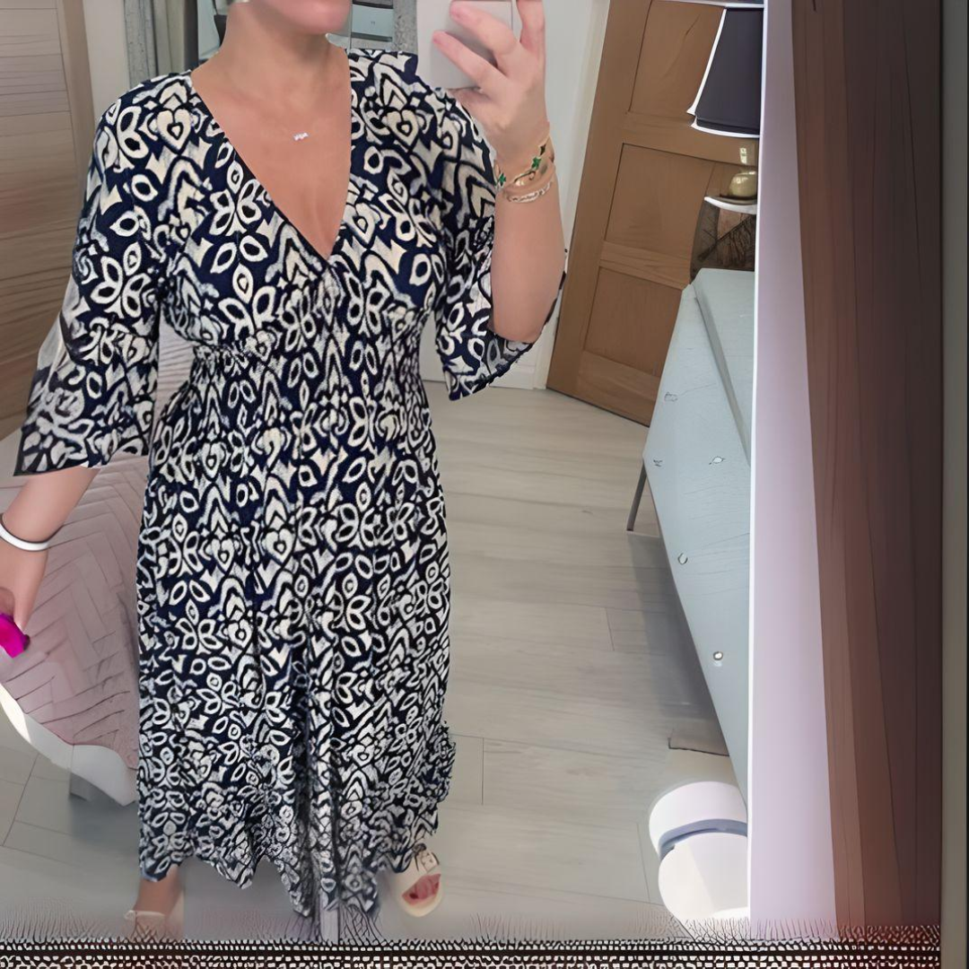 Danielle™ | Bold Print Boho Maxi