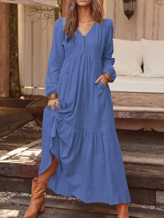 Fiona™ | Tiered Maxi Dress