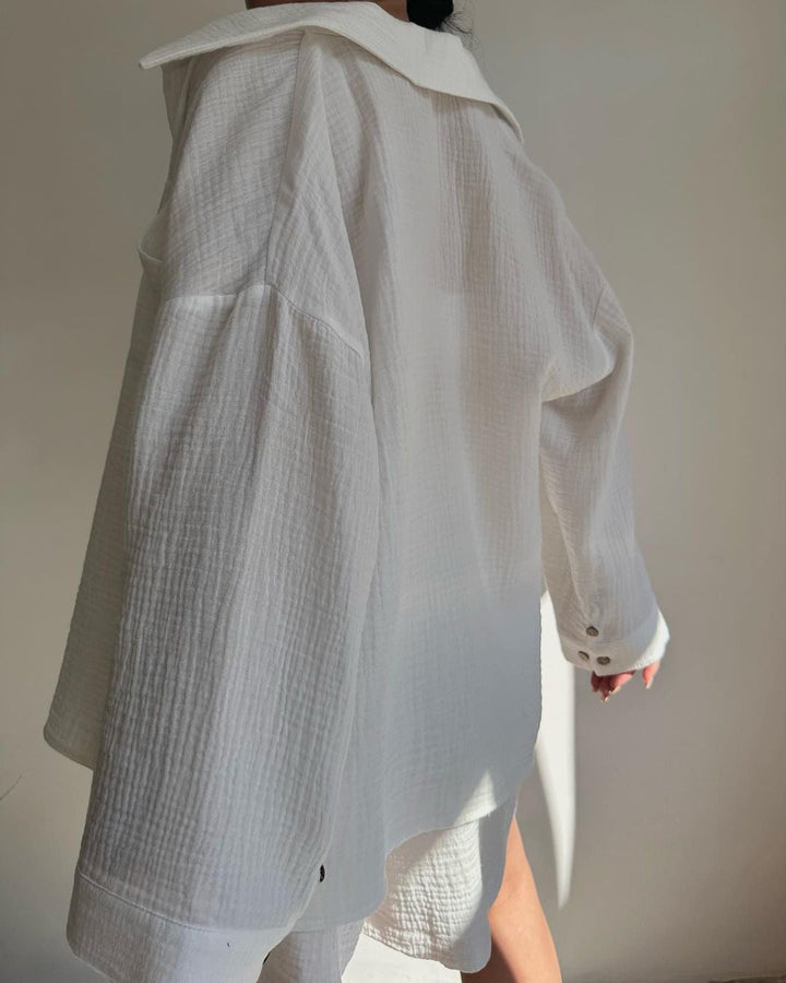 Dawn™ | Airy Shirt & Shorts Set