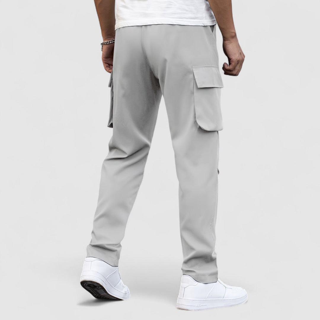 Michael Sydney men's waterproof stretch cargo pants, front view