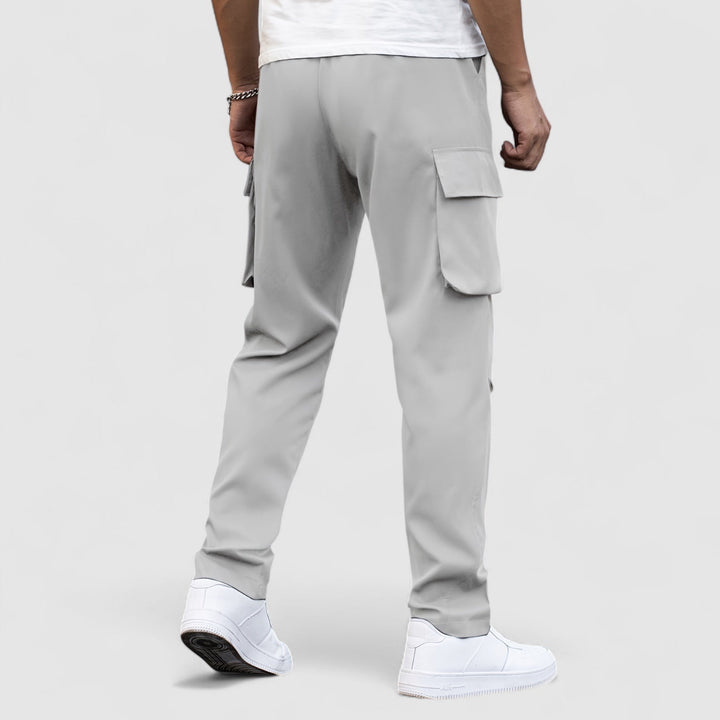 Michael Sydney men's waterproof stretch cargo pants, front view