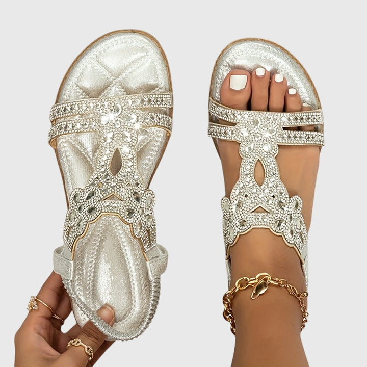 Rachel™ | Sparkling Jewelled Sandals