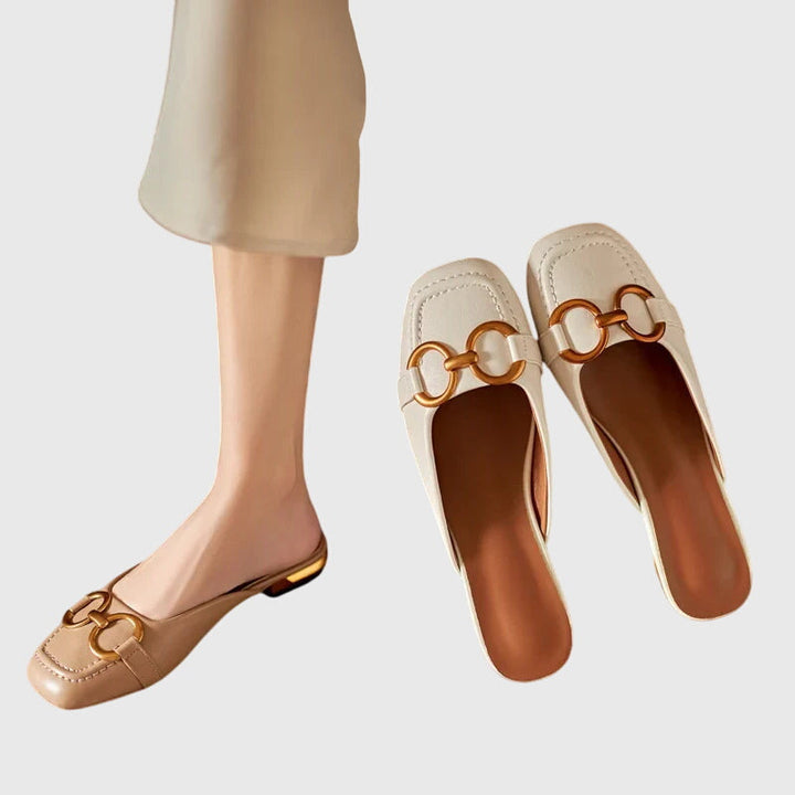 Trisha™ | Horsebit Comfort Mules