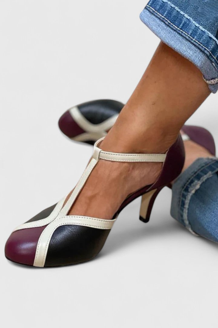 Anne™ | T-Strap Comfort Heels