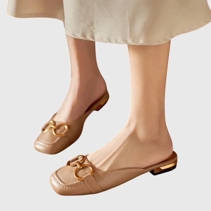 Trisha™ | Horsebit Comfort Mules