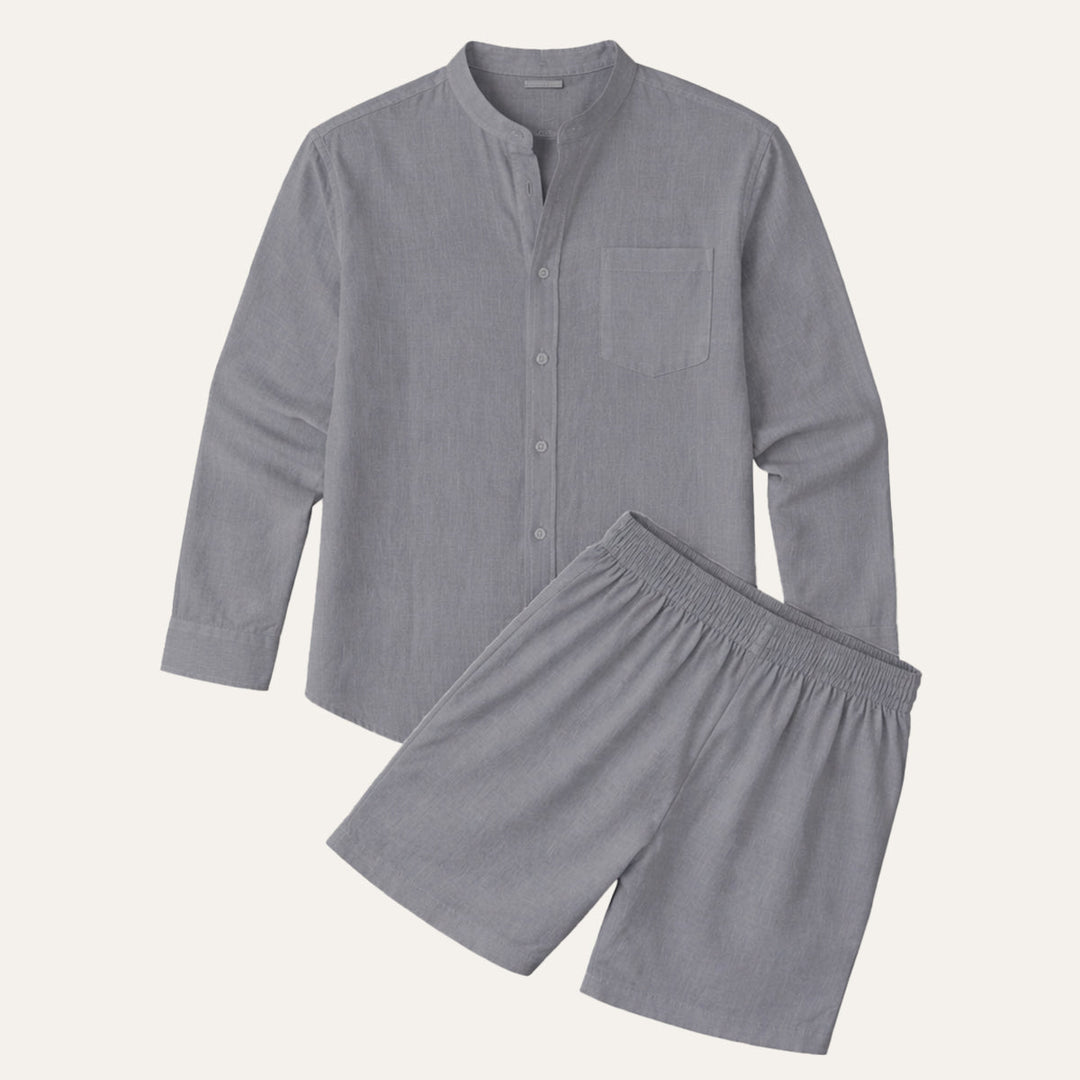 Michael Sydney men's summer set, front view