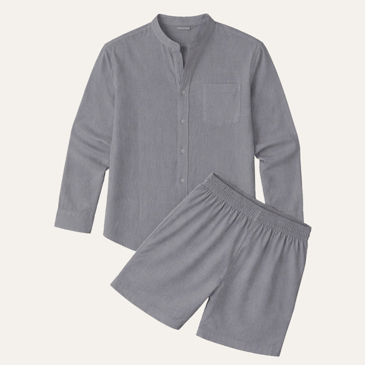 Michael Sydney men's summer set, front view