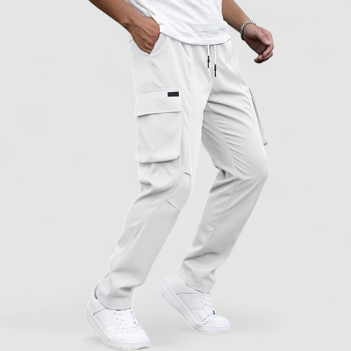 Michael Sydney men's waterproof stretch cargo pants, front view