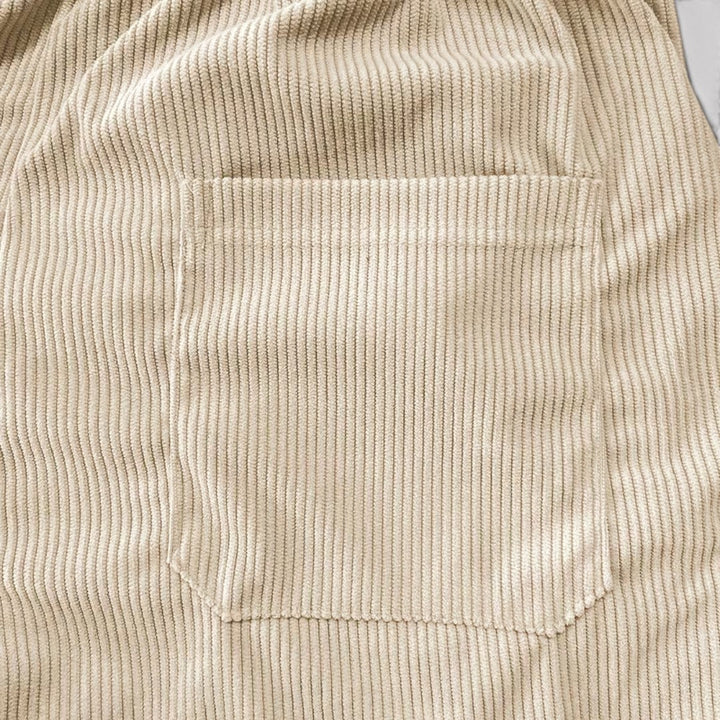 Michael Sydney men's textured shorts, front view