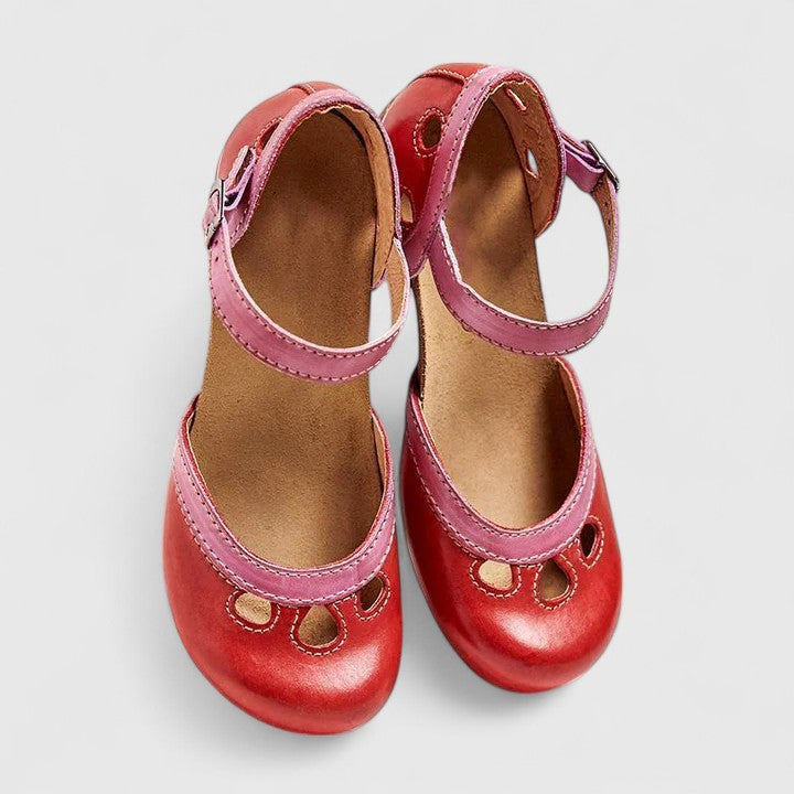 Leanne™ | Retro Block Heels