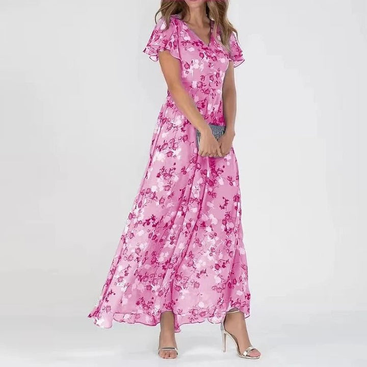 Ashley™ | Flowing Wrap-Effect Maxi Dress