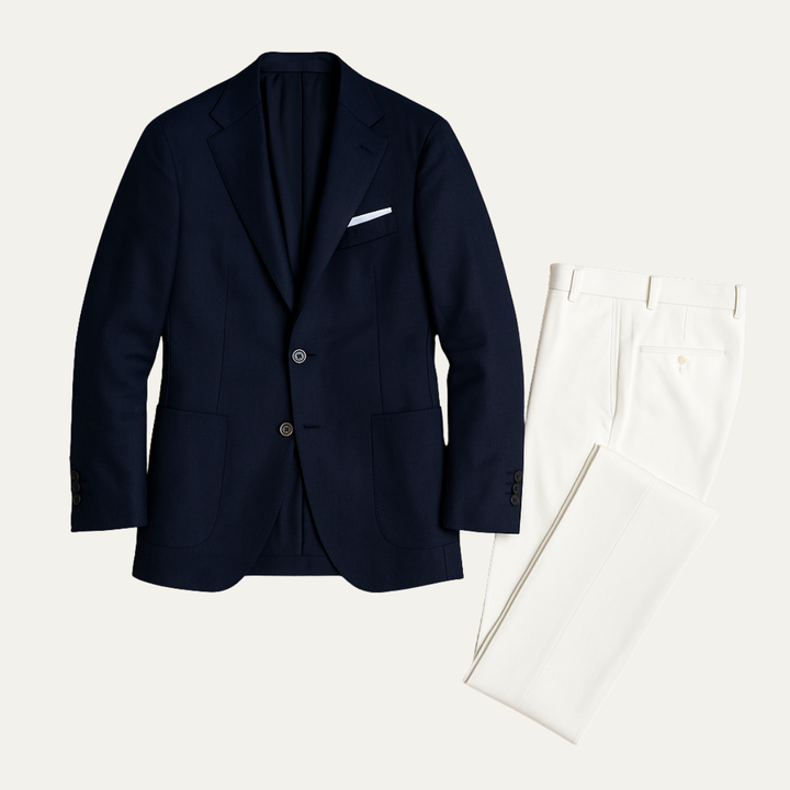 Michael Sydney men's summer set, front view