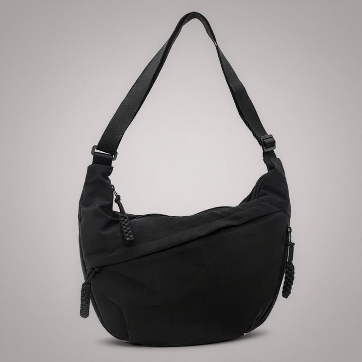 Gayle half-moon sling bag in black