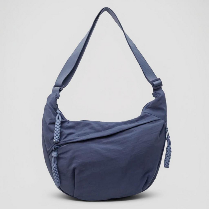 Gayle half-moon sling bag in blue