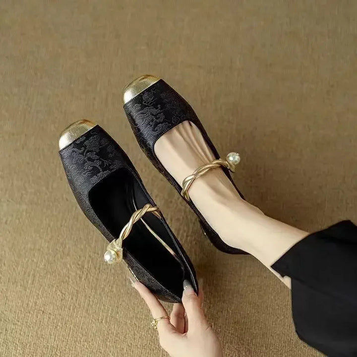 Ellen™ | Crystal-Heel Mary Janes