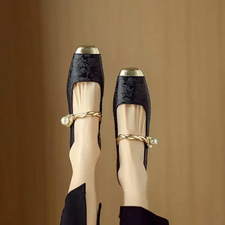 Ellen™ | Crystal-Heel Mary Janes