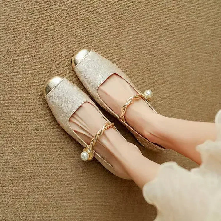 Ellen™ | Crystal-Heel Mary Janes