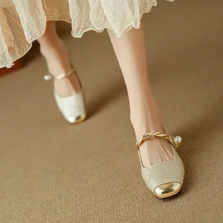 Ellen™ | Crystal-Heel Mary Janes