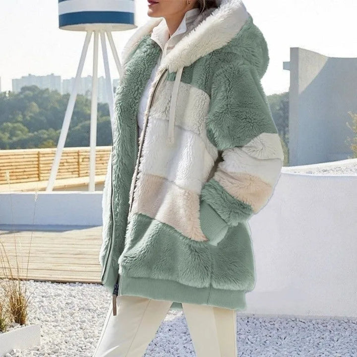 Nora™ | Colour Block Hooded Jacket