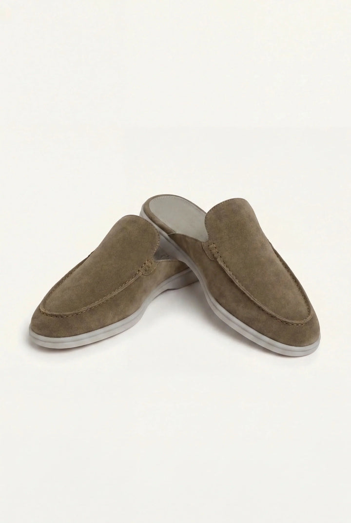 Michael Sydney men's mules Olive, front view