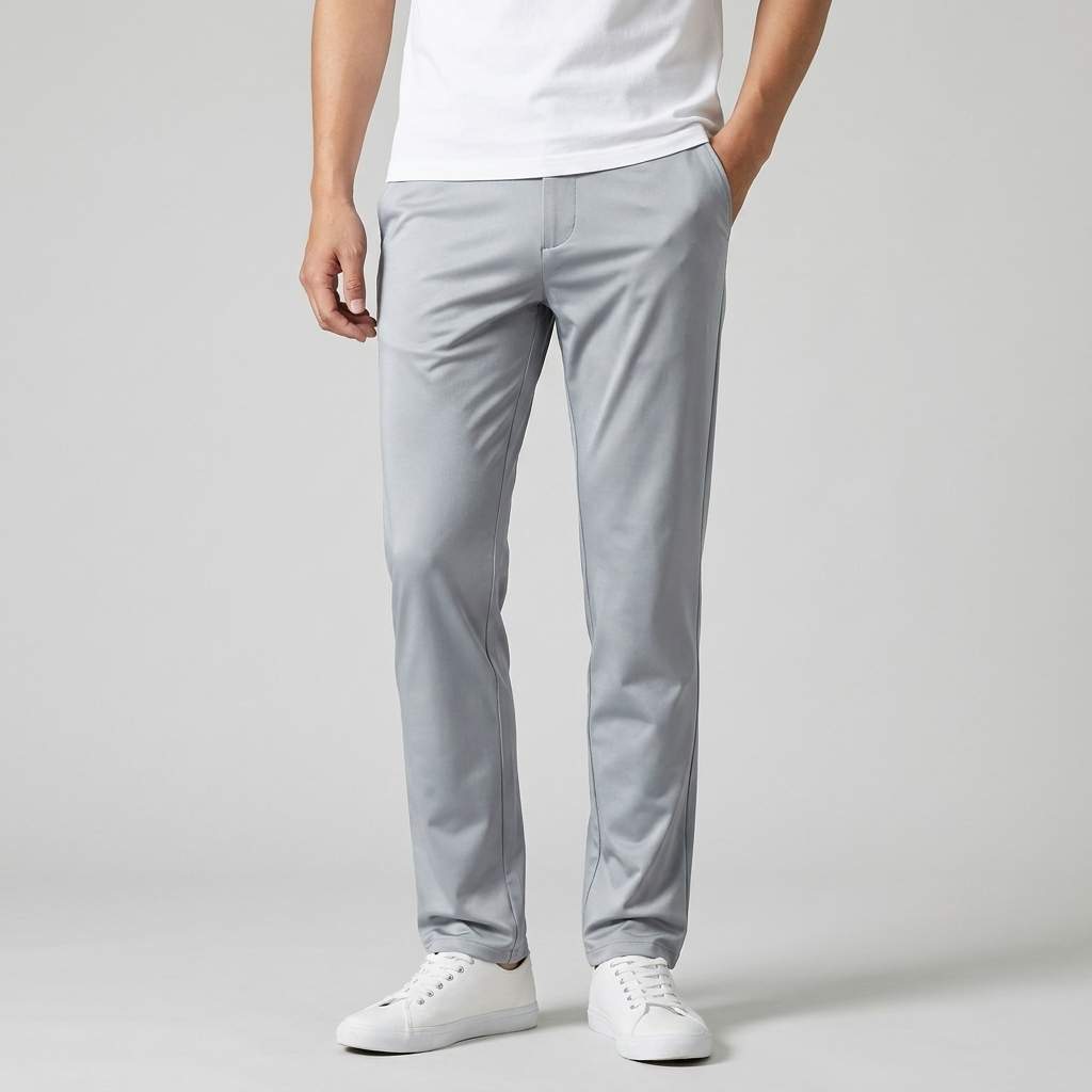 Michael Sydney men's stretch pants, front view