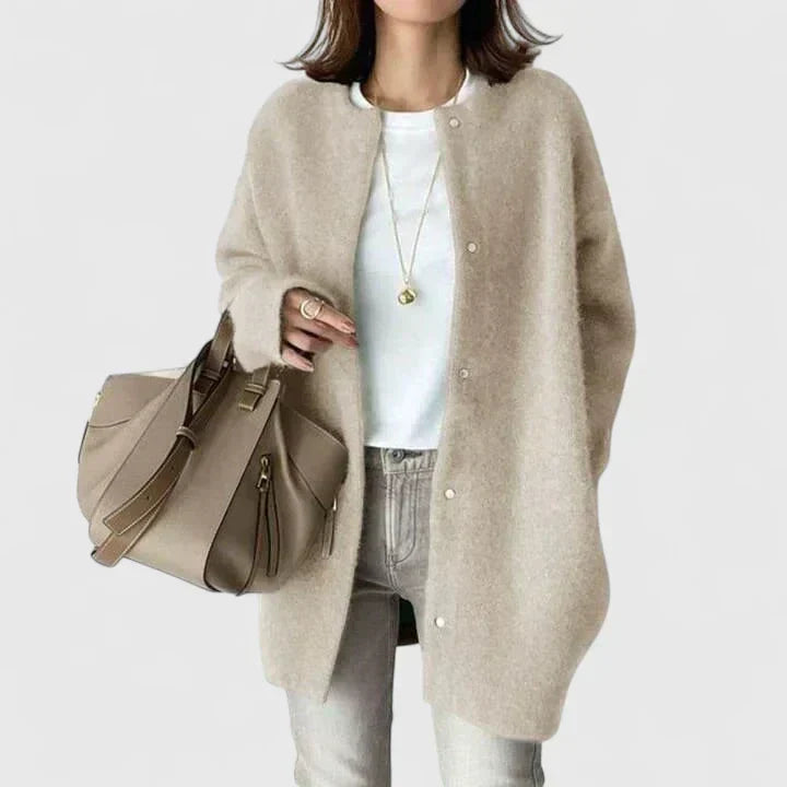 Lorna™ | Buttoned Comfort Jacket