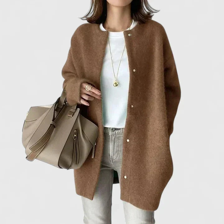 Lorna™ | Buttoned Comfort Jacket