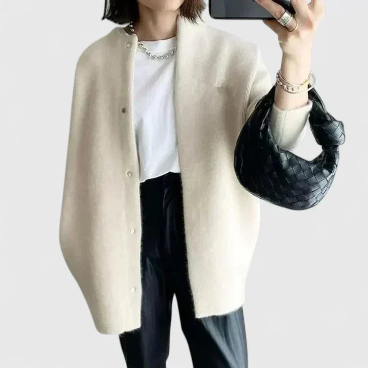 Lorna™ | Buttoned Comfort Jacket