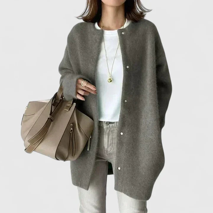 Lorna™ | Buttoned Comfort Jacket