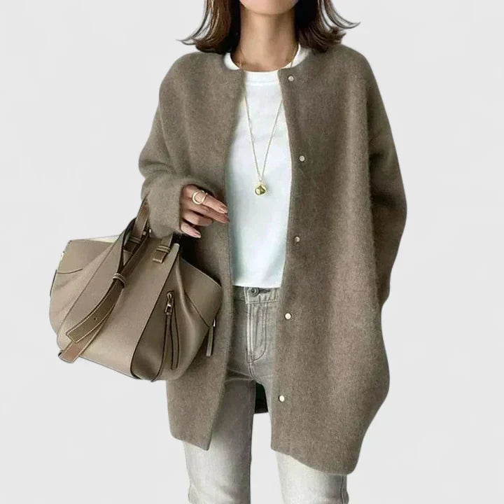 Lorna™ | Buttoned Comfort Jacket