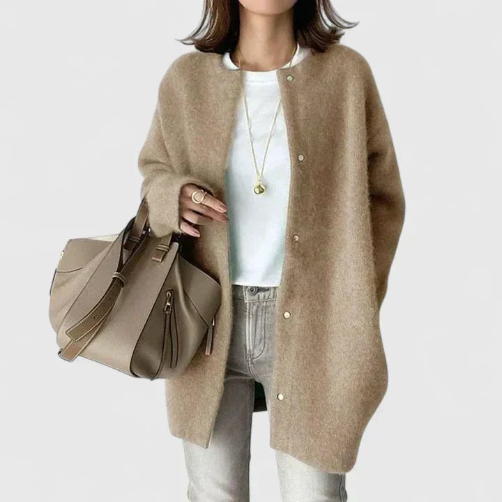 Lorna™ | Buttoned Comfort Jacket