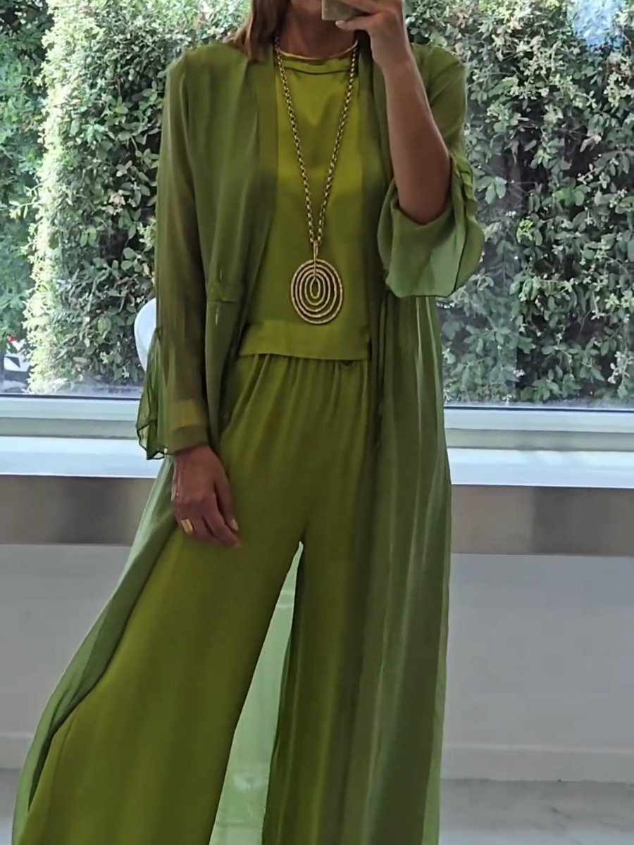 Patricia™ | Three-Piece Pant Set