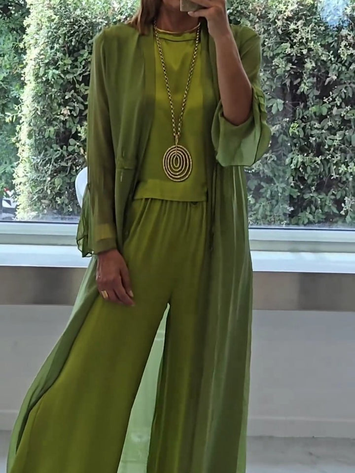 Patricia™ | Three-Piece Pant Set