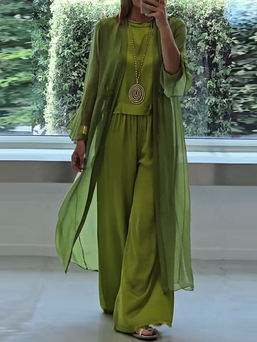 Patricia™ | Three-Piece Pant Set