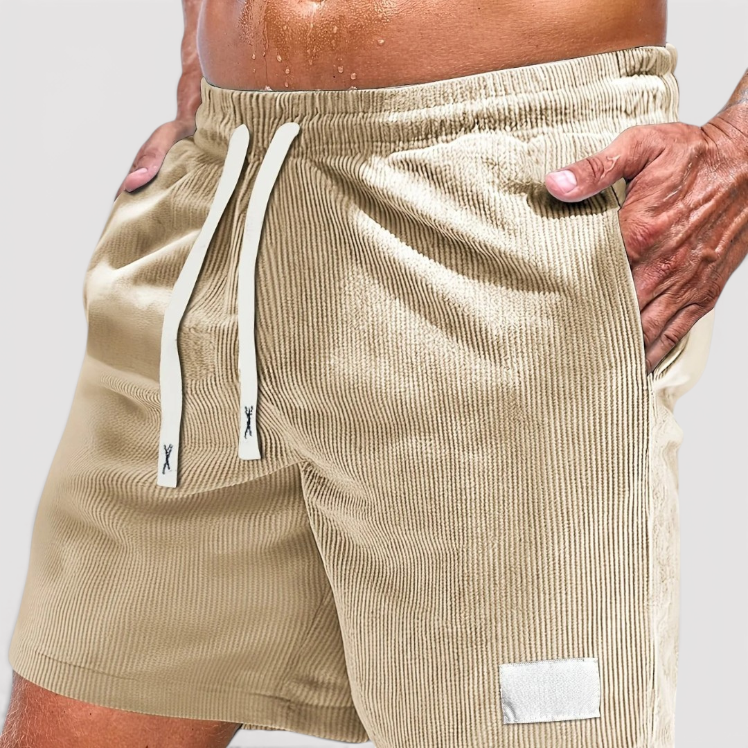 Michael Sydney men's casual shorts, front view