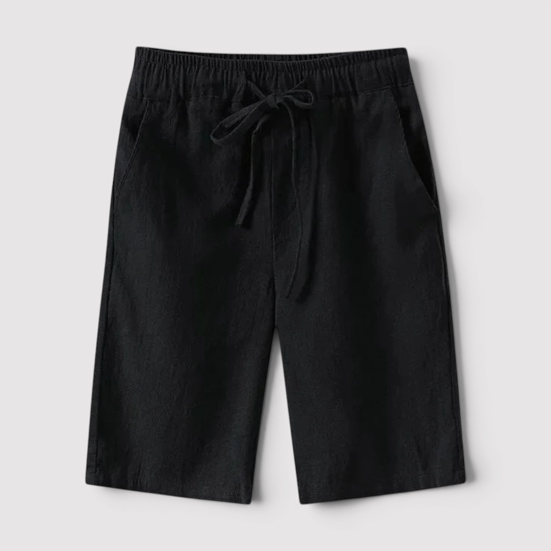 Michael Sydney men's airy summer shorts, front view