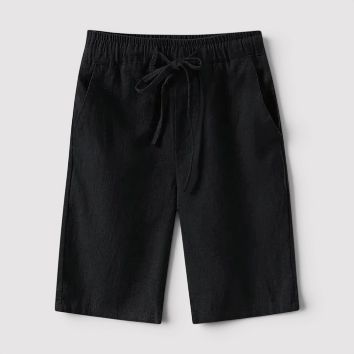 Michael Sydney men's airy summer shorts, front view
