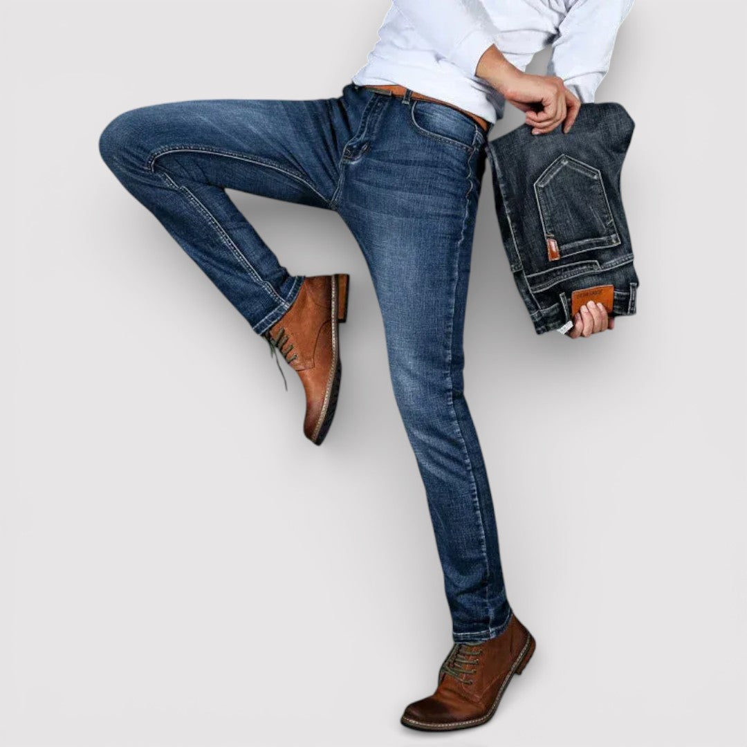 Michael Sydney men's jeans, front view